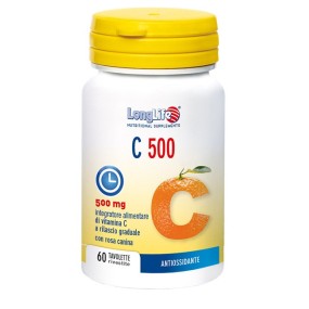 C 500 integratore alimentare 60 tavolette long life