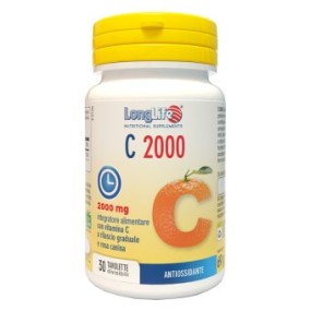 C 2000 integratore alimentare 30 tavolette long life