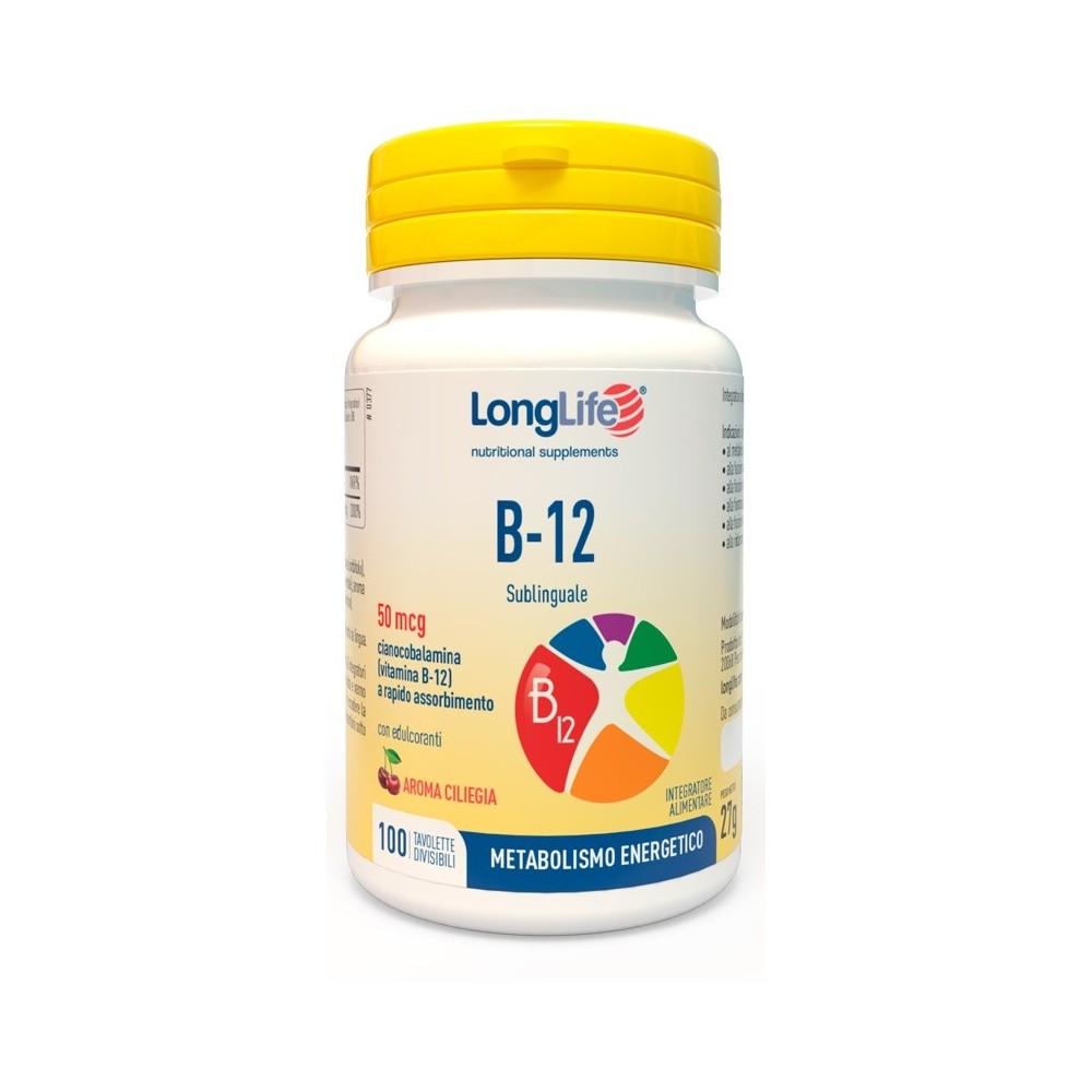 Integratore B 12 50 mcg - 100 compresse long life