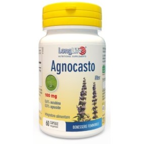 Agnocasto integratore alimentare 60 capsule vegetali long life