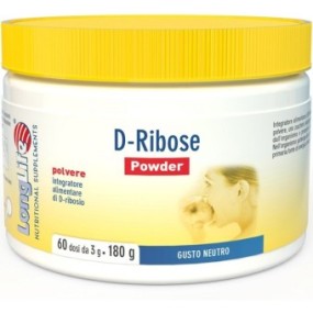 D - ribose powder integratore alimentare in polvere 180 g long life