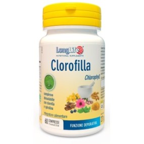 Clorofilla integratore alimentare 60 compresse long life