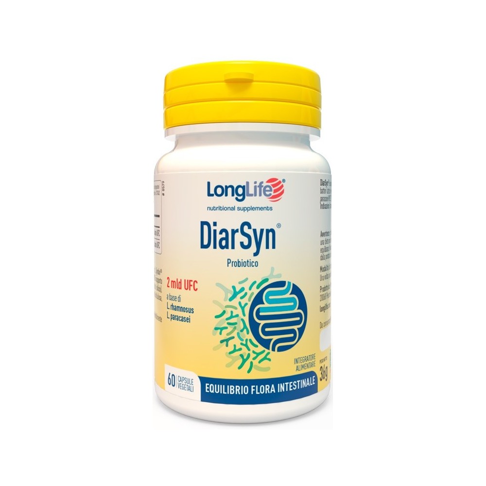 Longlife diarsyn 60 capsule vegetali