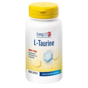 L-taurine integratore alimentare 100 capsule long life