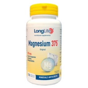 Integratore Magnesio 375 - 100 Tavolette Long Life