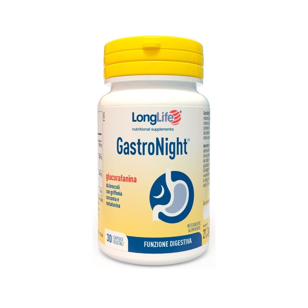 Longlife gastronight 30 capsule vegetali