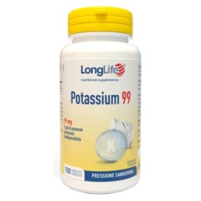 Potassium 99 integratore alimentare 100 tavolette long life