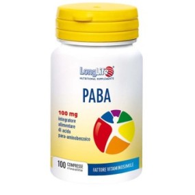 Paba integratore alimentare 100 compresse long life