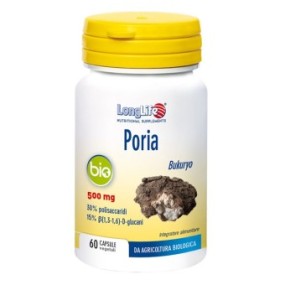 Poria bio integratore alimentare 60 capsule long life
