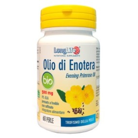 Olio di enotera bio integratore alimentare 60 perle long life