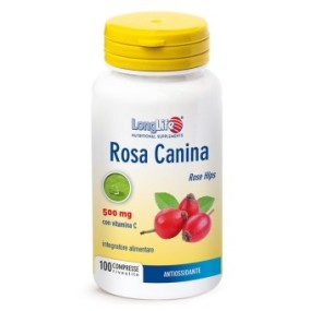Rosa canina 500 mg integratore alimentare 100 compresse long life