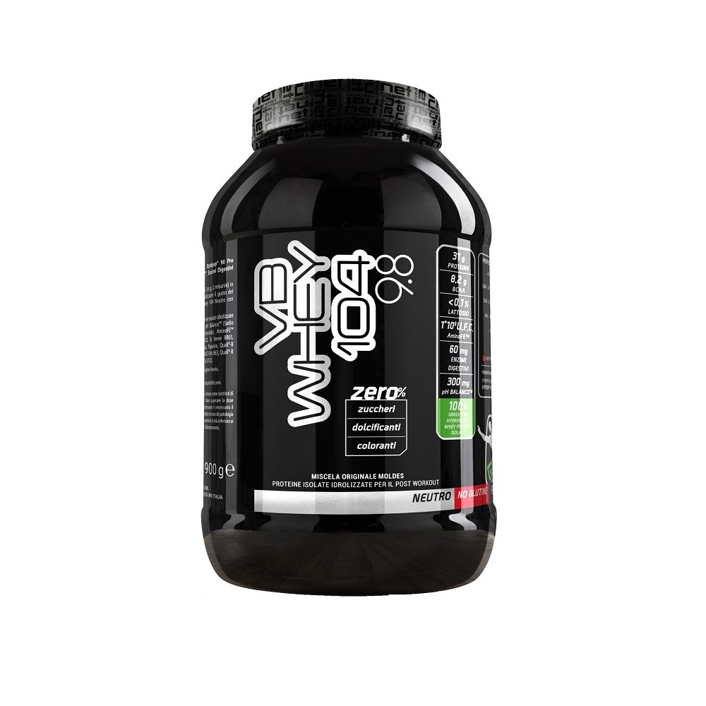 Net integratori vb whey 104 9 8 neutro 900 g