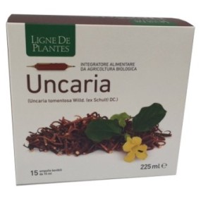 Ligne de plantes uncaria bio 15 ampolle da 15 ml