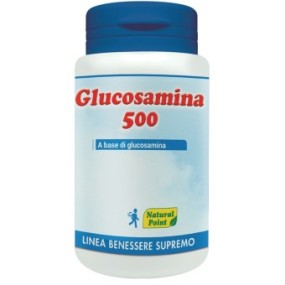 Glucosamina 500 integratore alimentare 100 capsule natural point