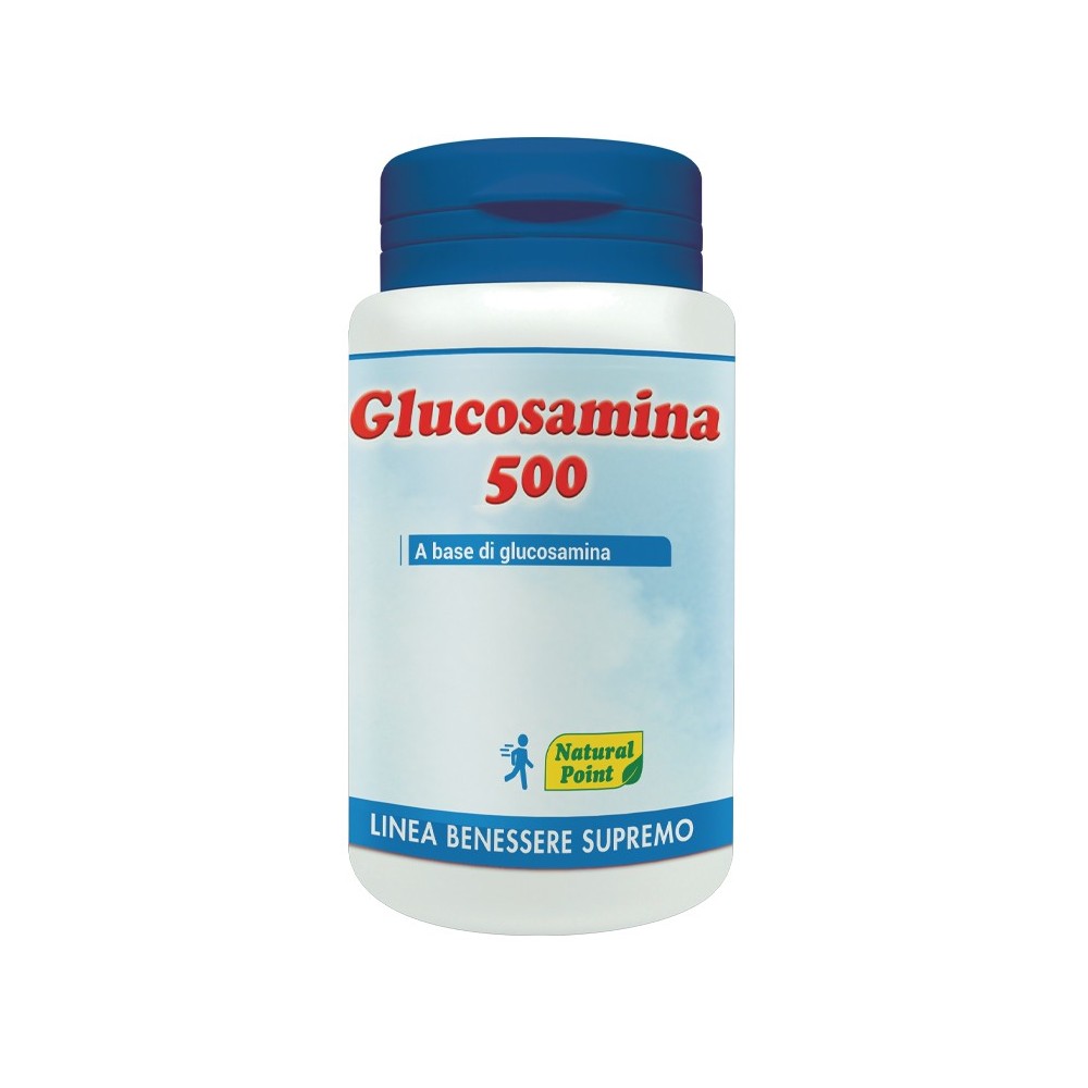 Glucosamina 500 integratore alimentare 100 capsule natural point