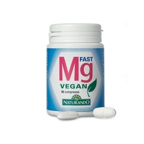 Mg fast vegan integratore alimentare 60 compresse naturando