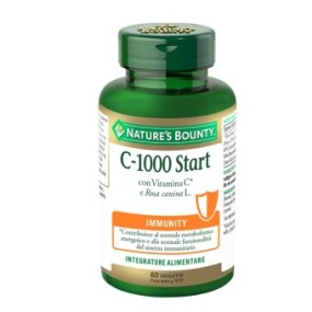 C 1000 start integratore alimentare 60 tavolette nature's bounty