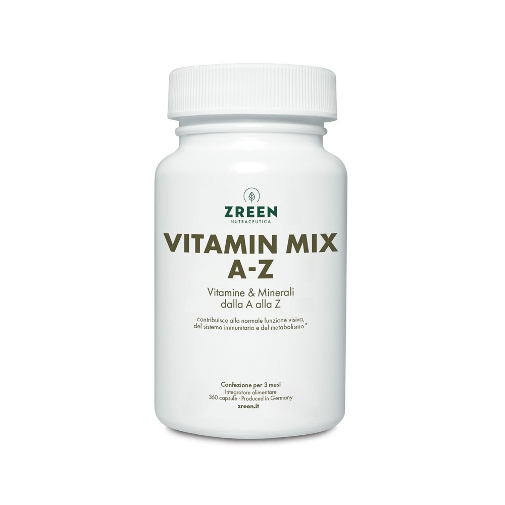 Zreen vitamin mix a-z 360 capsule