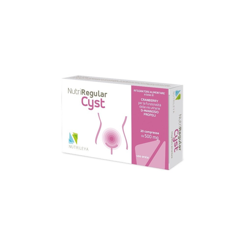 Nutriregular cyst integratore alimentare 20 compresse nutrileya