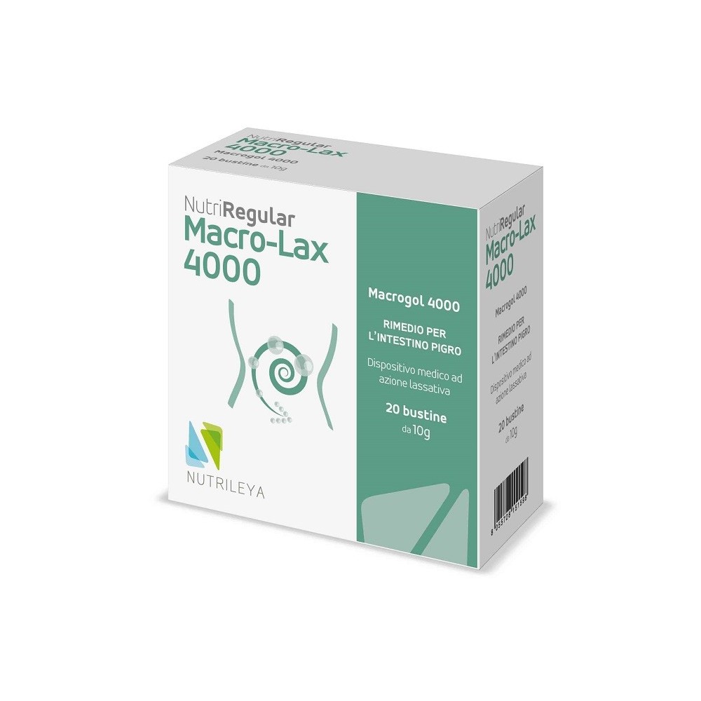 Nutriregular macro lax 4000 20 bustine da 10 g
