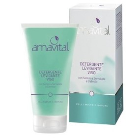 Amavital pelli da miste a impure detergente levigante viso 150 ml