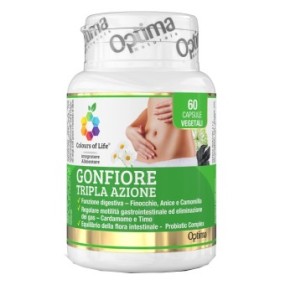 Colours of life gonfiore tripla azione 60 capsule