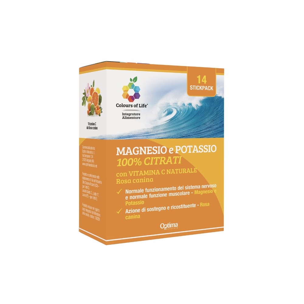Magnesio potassio vit c 14 stick