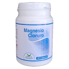 Magnesio cloruro integratore alimentare 180 compresse origini naturali