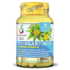 Rhodiola rosea plus 60 compresse optima naturals
