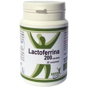 Lactoferrina 200 integratore alimentare 30 compresse origini naturali