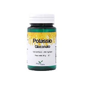 Potassio gluconato integratore alimentare 100 capsule phytoitalia