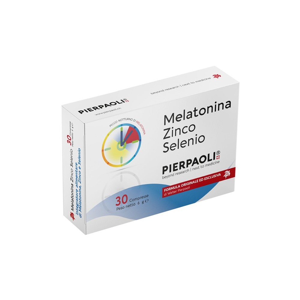 Melatonina zinco selenio 30 compresse