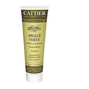 Cattier Argilla Verde 400 g - Maschera purificante per la pelle