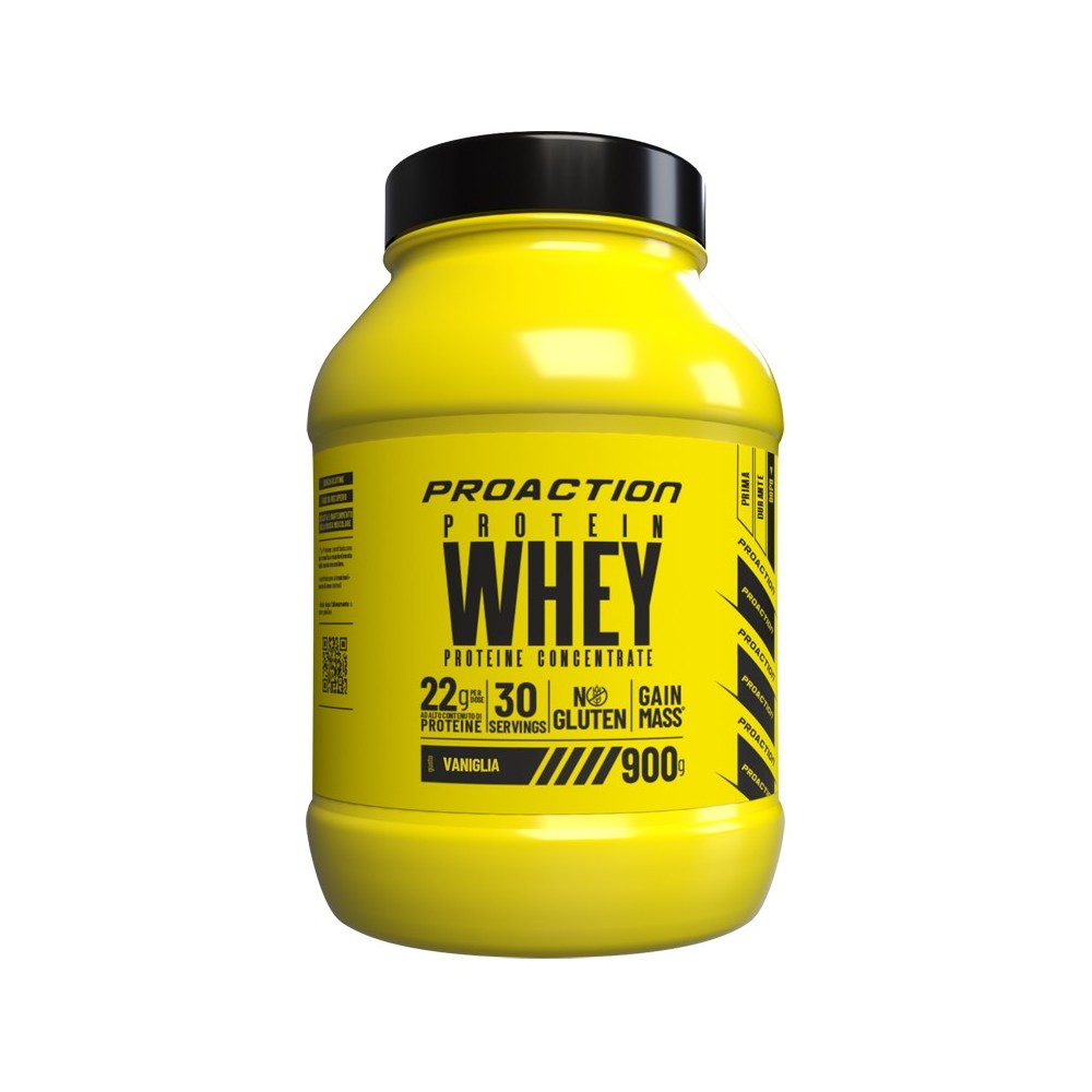 Proaction fit whey protein vaniglia 900 g