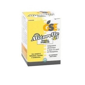 Gse alitorelle 2 integratore alimentare gusto forte 60 compresse 27g*