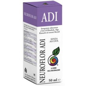 Linea le erbe dell'arcobaleno neuroflor adi gocce 50ml