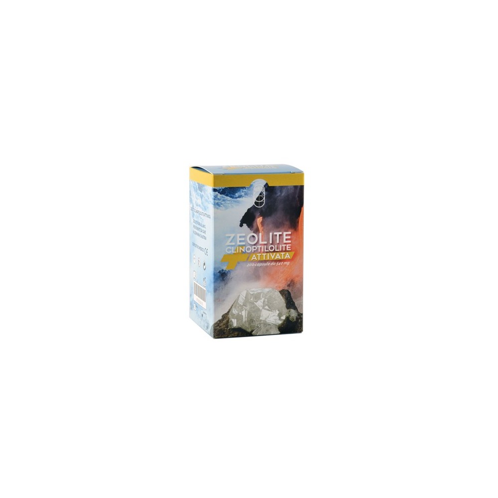 Zeolite clinoptilolite attivata suprema 200 capsule 540 mg 108 g