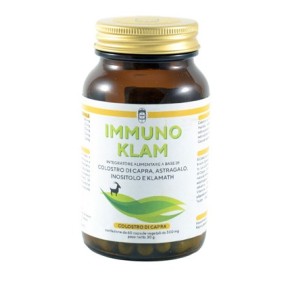 Immuno klam colostro di capra klamath 60 capsule vegetali