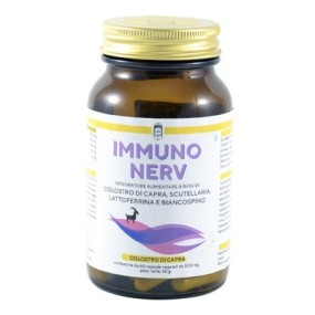 Immuno nerv colostro di capra sistema nervoso 60 capsule vegetali