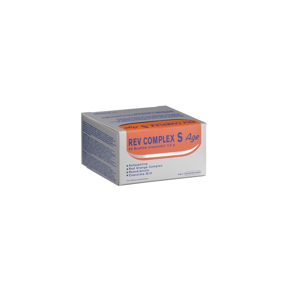 Rev complex s age 20 bustine astuccio 70 g