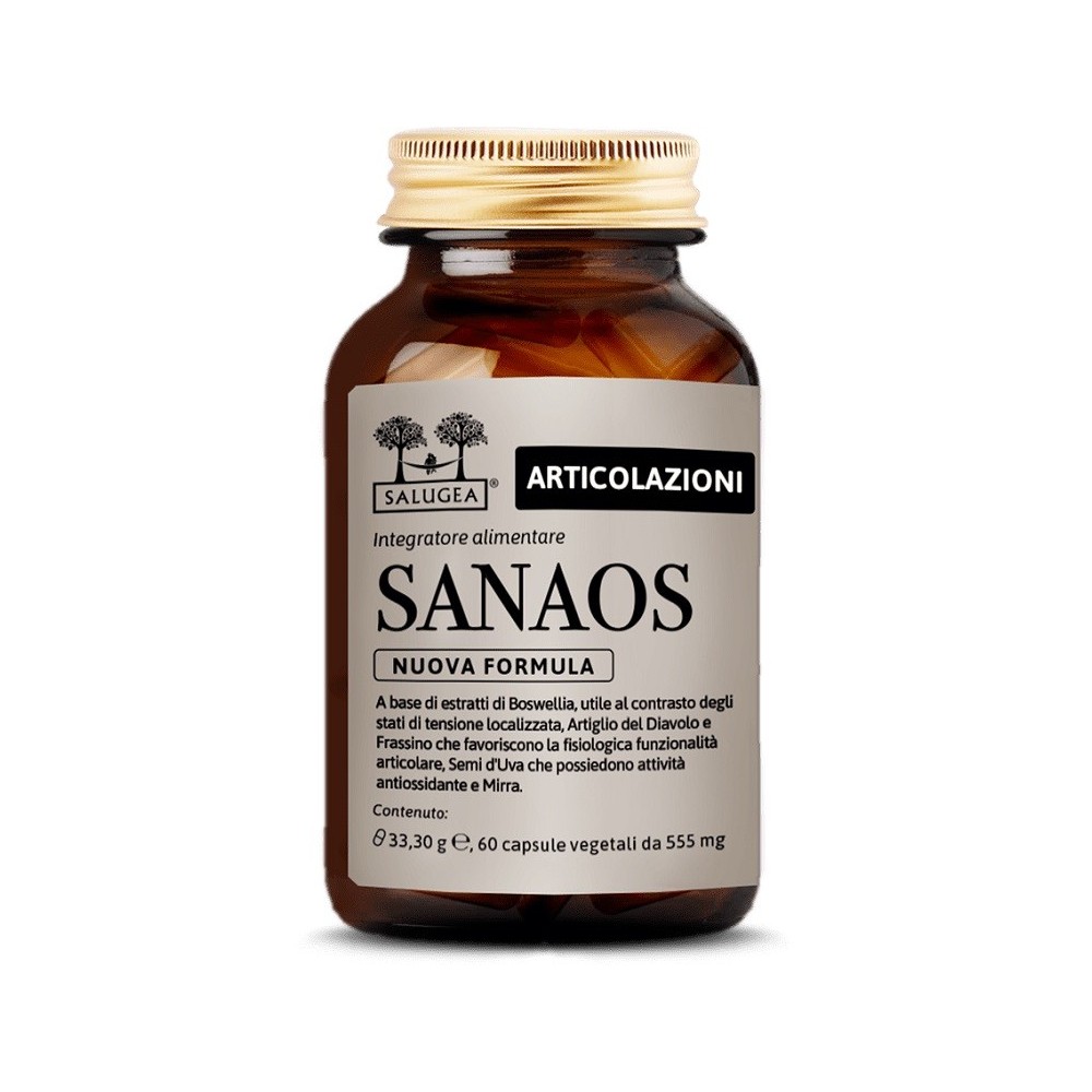 Sanaos nuova formula integratore alimentare 60 capsule salugea