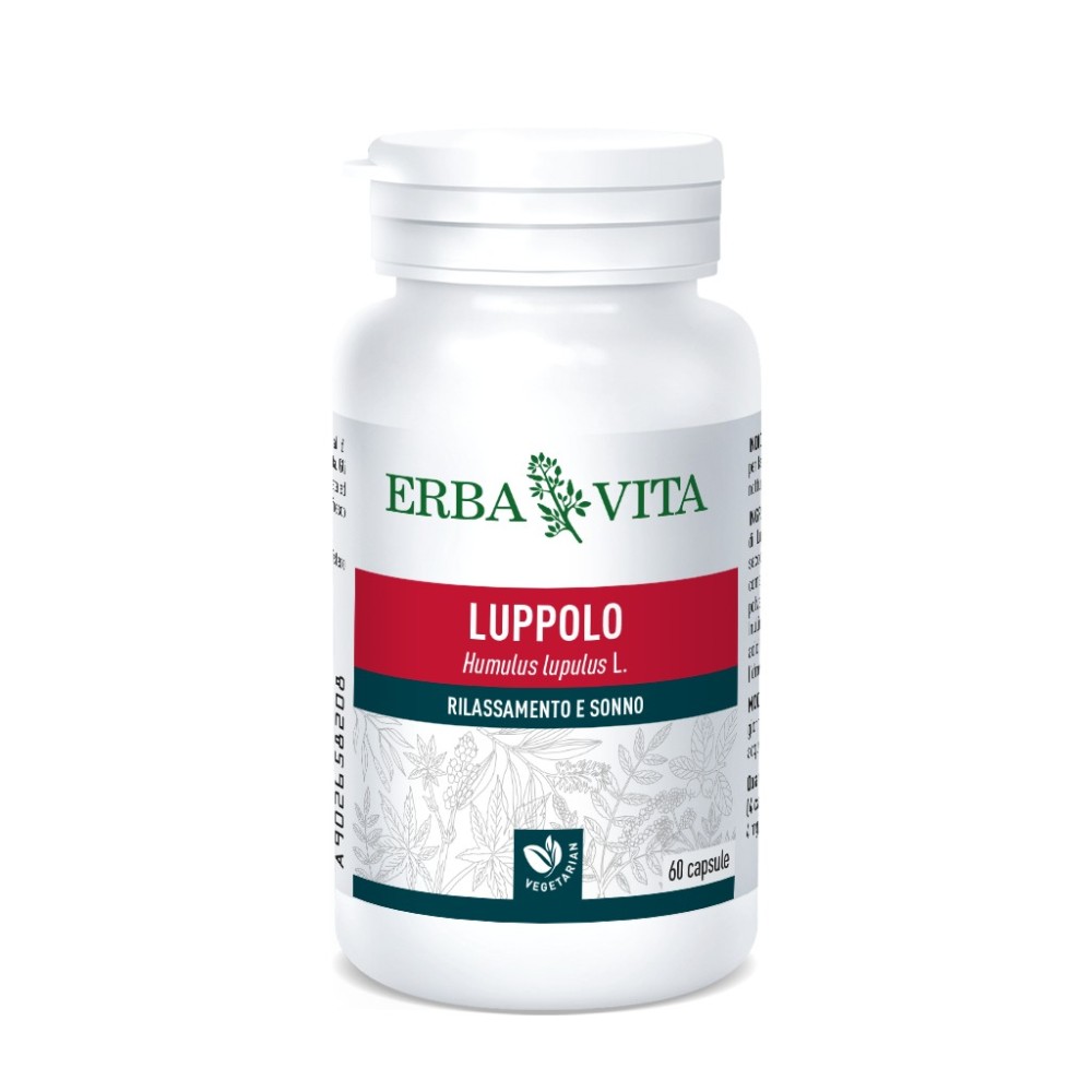 Integratore alimentare luppolo 60 capsule erba vita