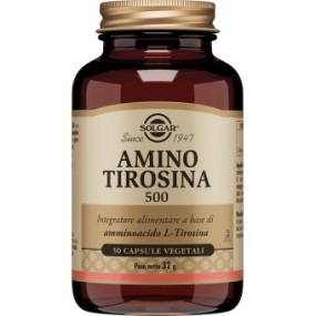Amino tirosina 500 50 capsule vegetali