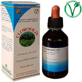 Clorofilin 100 ml gocce herboplanet integratore alimentare
