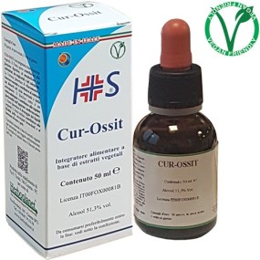 Cur - ossit 50 ml gocce herboplanet integratore alimentare