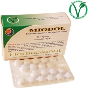 Miodol 10 g, 20 compresse, blister Herboplanet Integratore alimentare