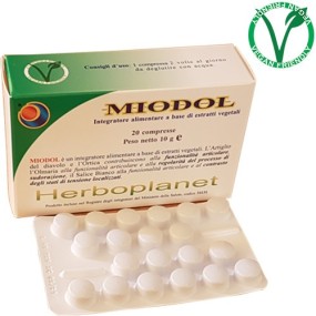 Miodol 10 g, 20 compresse, blister herboplanet integratore alimentare