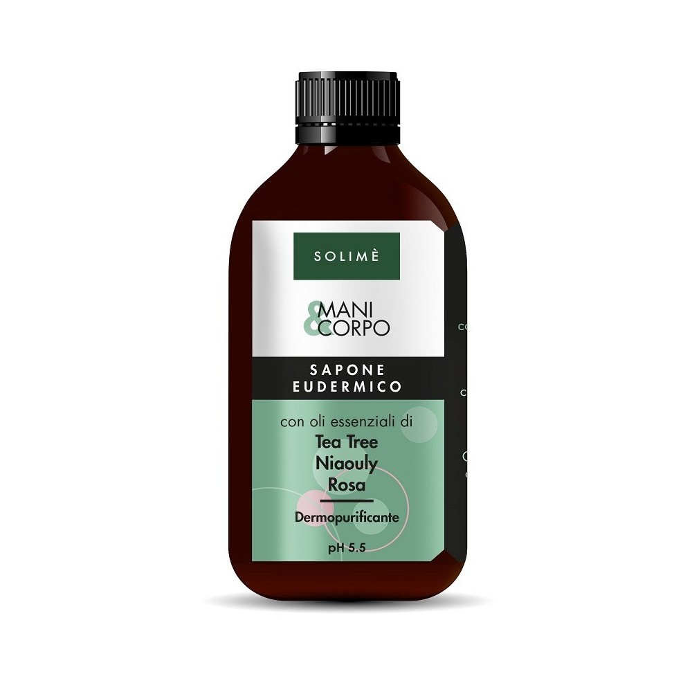 Mani&corpo sapone eudermico tea tree-niaouly-rosa 250 ml