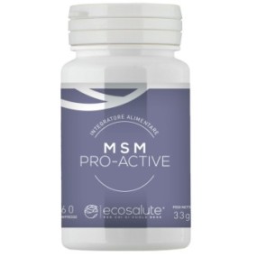 Msm pro active integratore alimentare 60 compresse spazio ecosalute