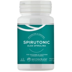 Spirutonic alga spirulina integratore alimentare 60 compresse spazio ecosalute